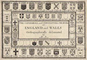 King. Cathedral and Conventual Churches. State 1 by Wenceslaus Hollar